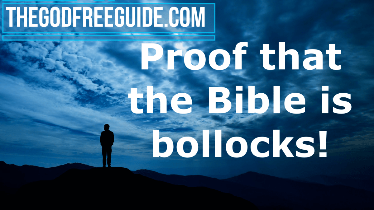 Proof that the Bible talks&nbsp;bollocks!